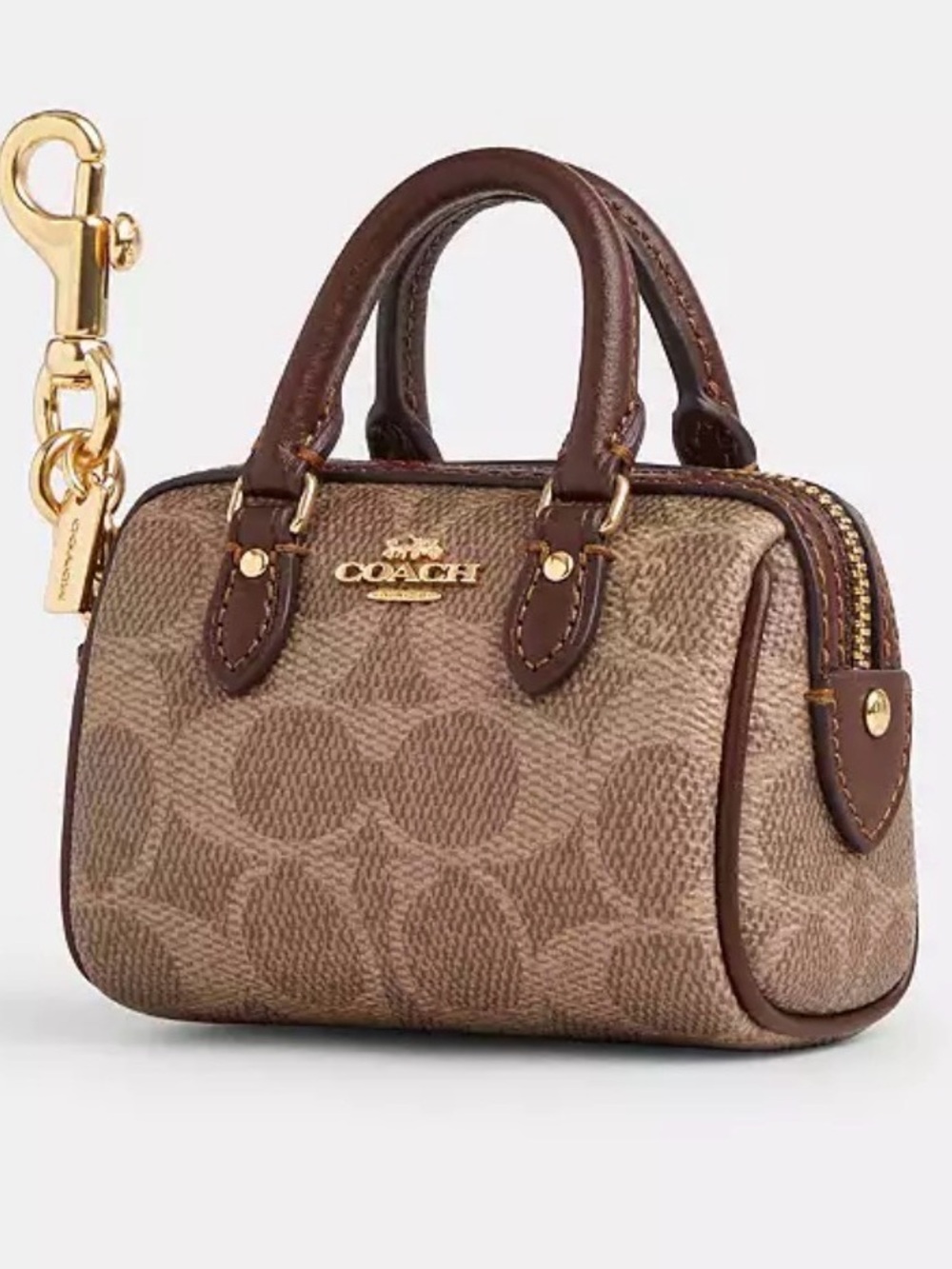COACH Mini Rowan Bag Charm